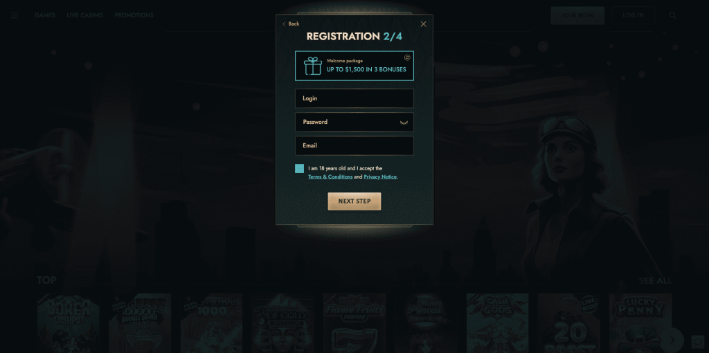 Dolly Casino Registration