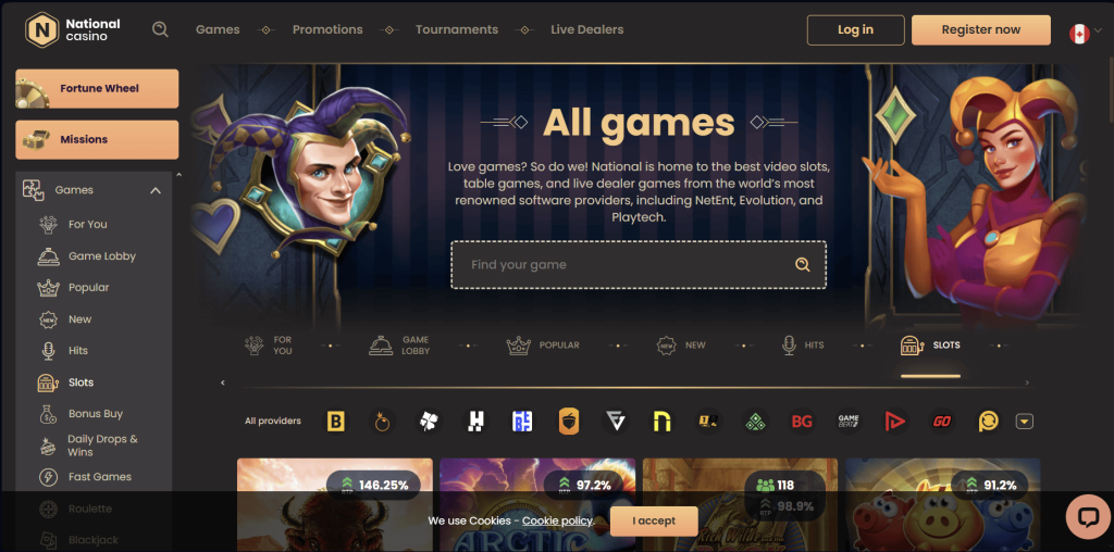 National Casino Slots