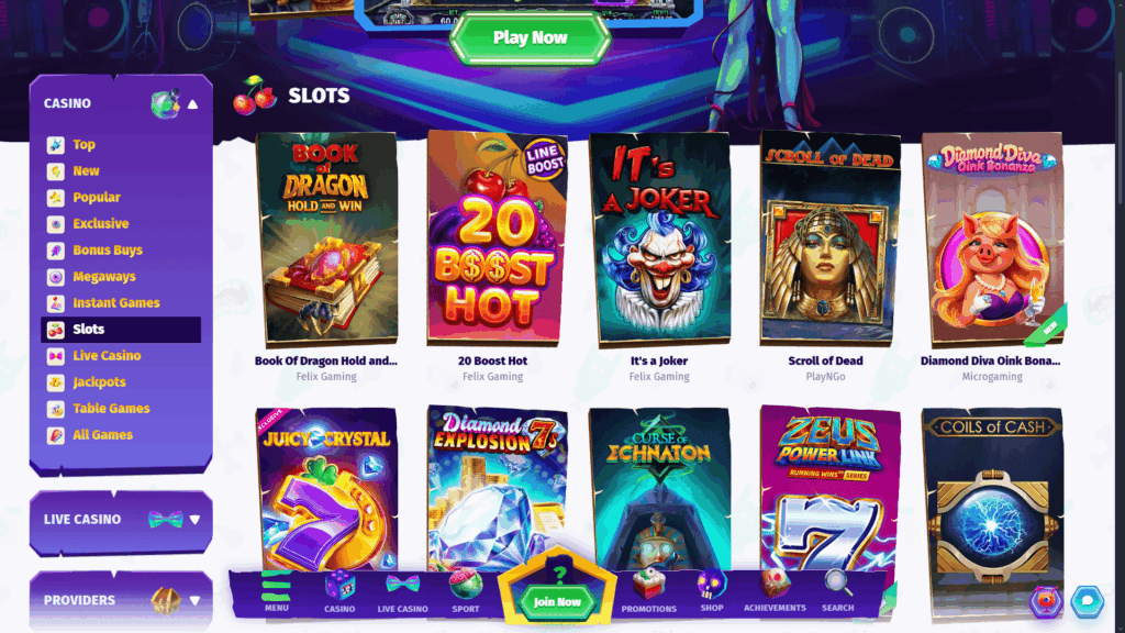Casombie casino slots