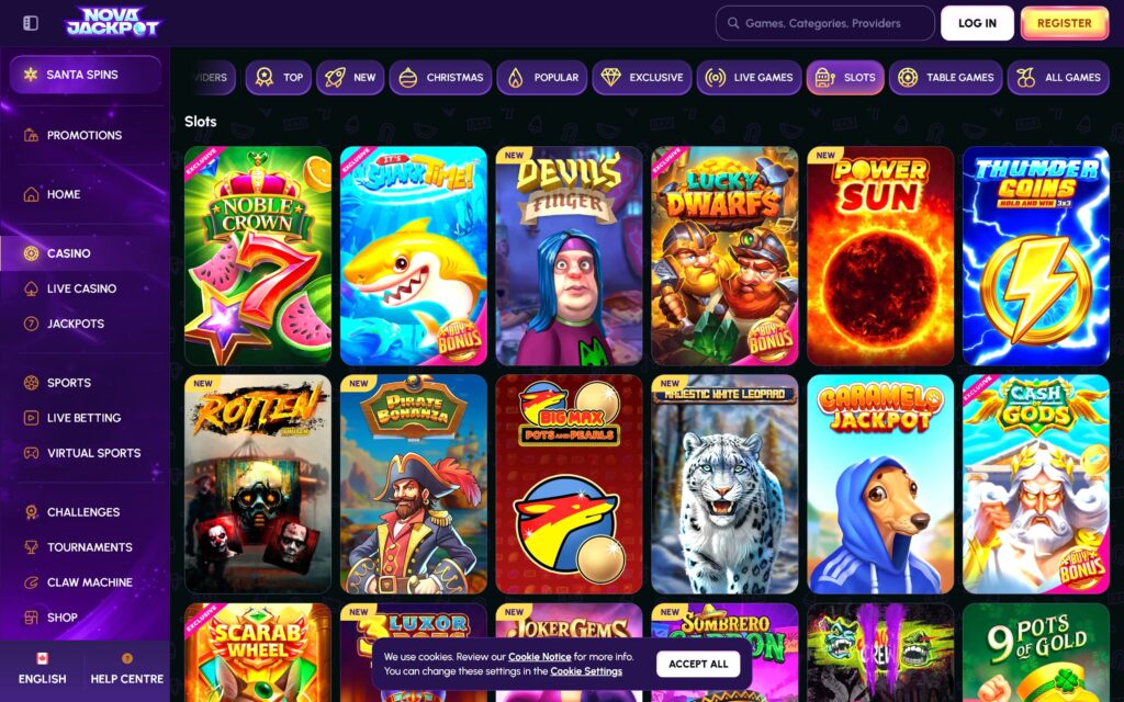 Nova Jackpot casino slots