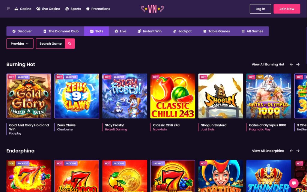 Vegas Now casino slots