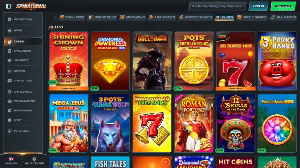 Spinational casino slots