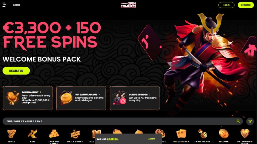 Spin Samurai casino Canada