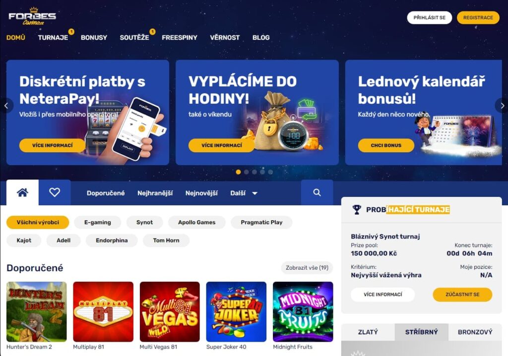 Forbes Casino CZ
