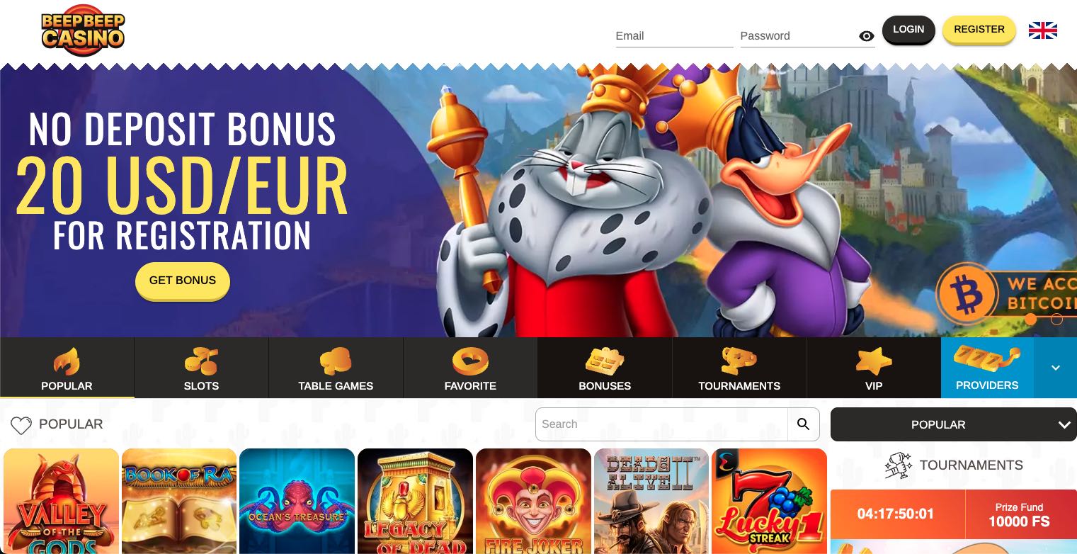 Beep Beep casino Česká republika