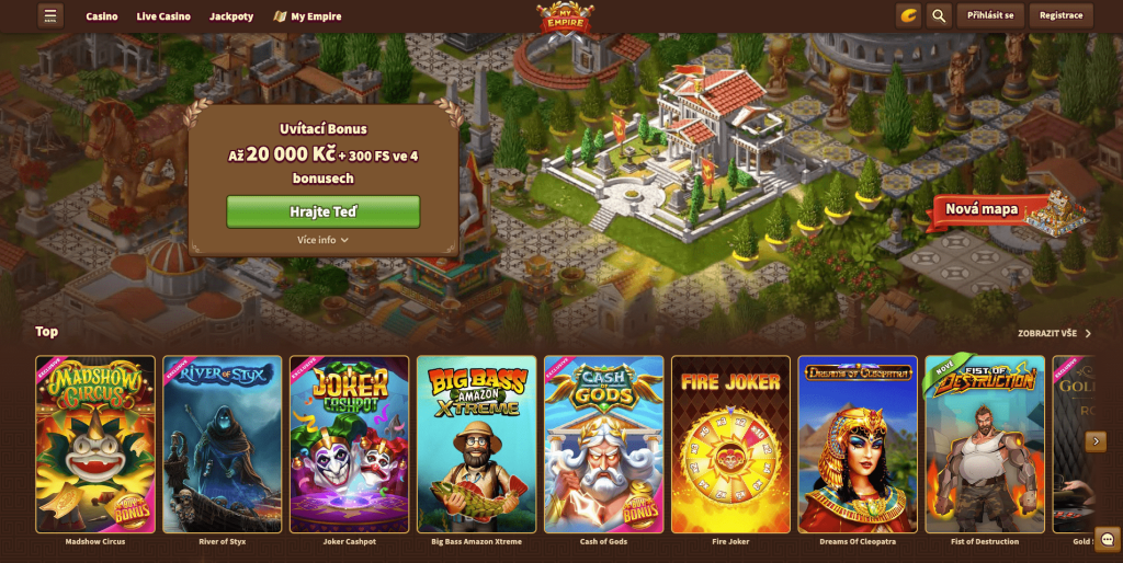 My Empire Casino Česká republika
