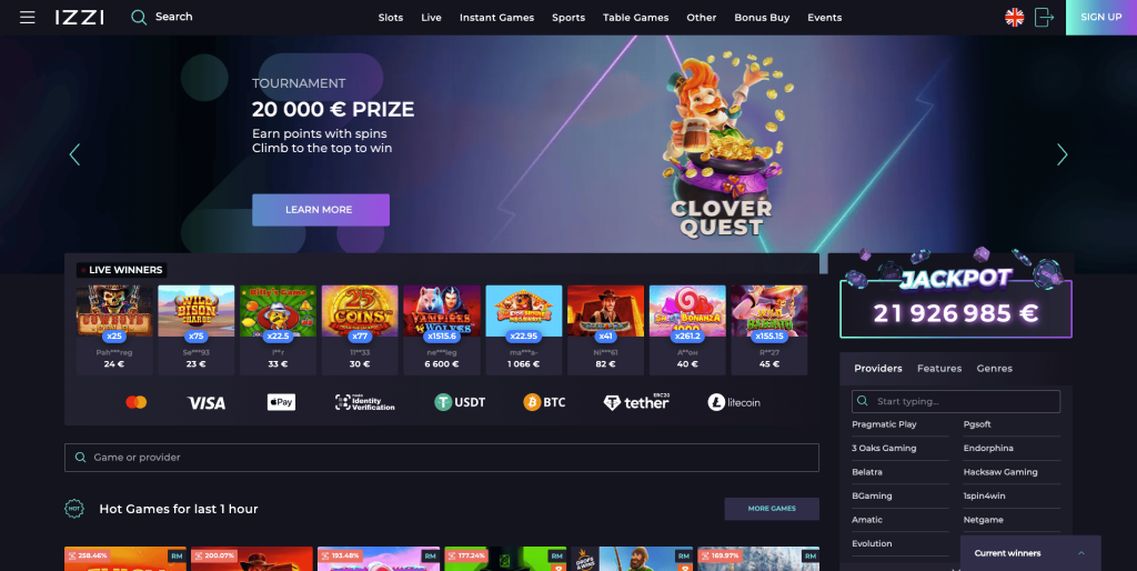 Izzi casino Česká republika