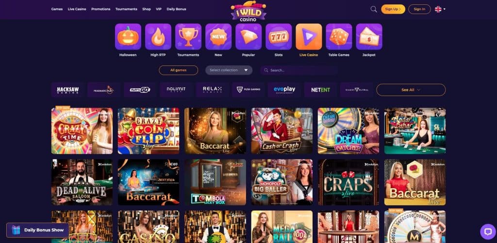 Casino s živými dealery