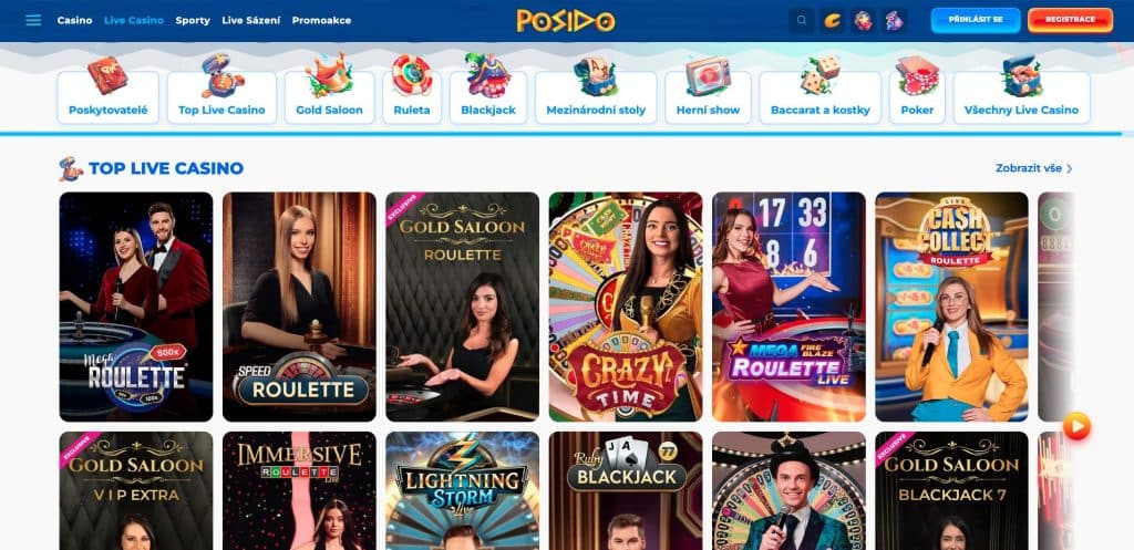 Casino s živými dealery