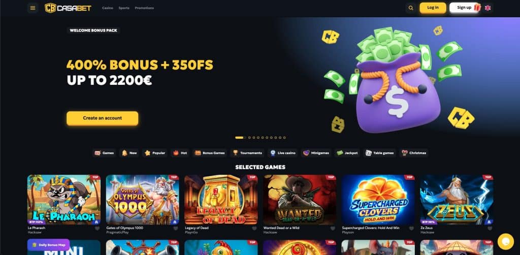 Casabet casino Česká Republika