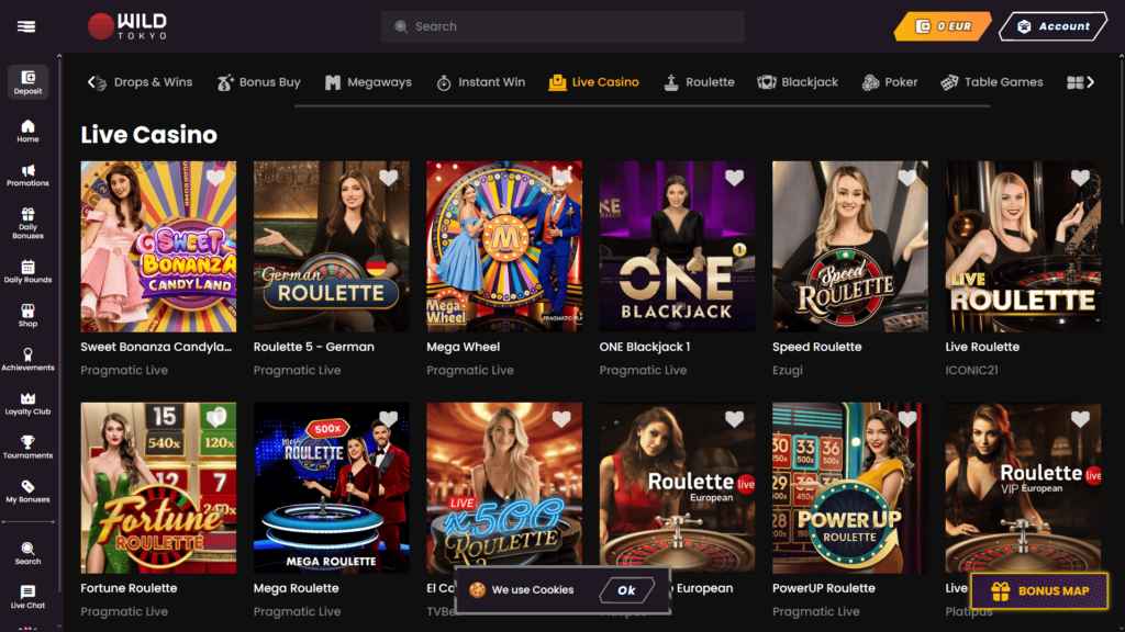 Casino s živými dealery