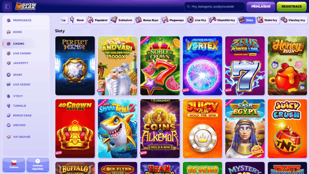 Spinbara hrací automaty