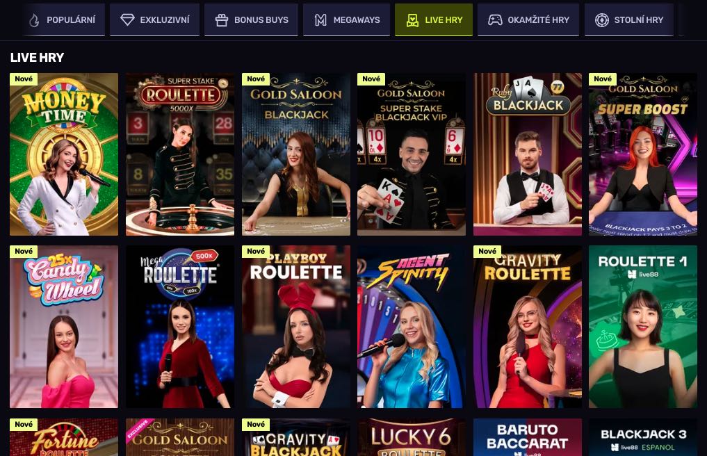 Casino s živými dealery