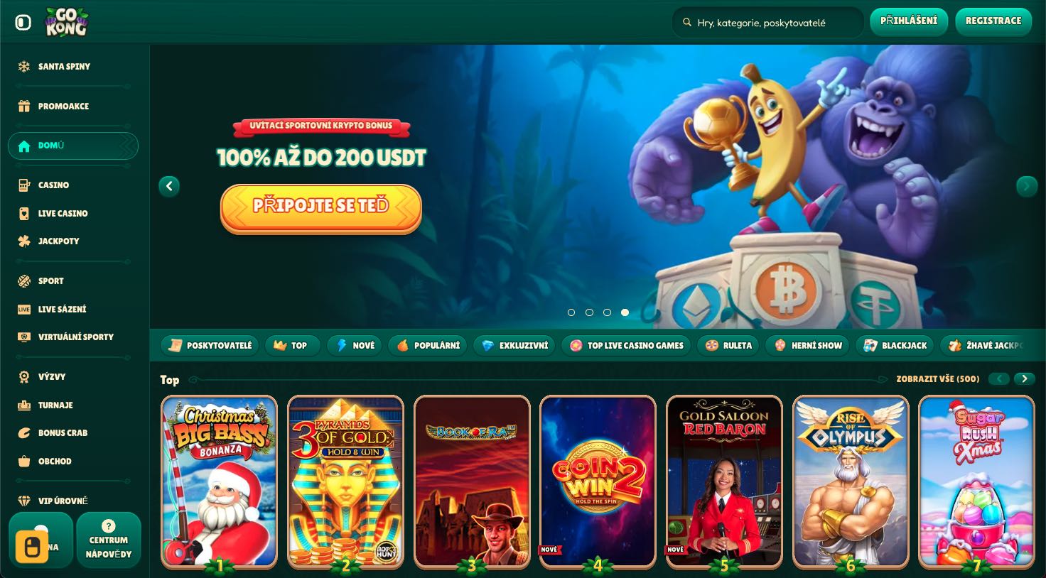 GoKong casino Česká republika