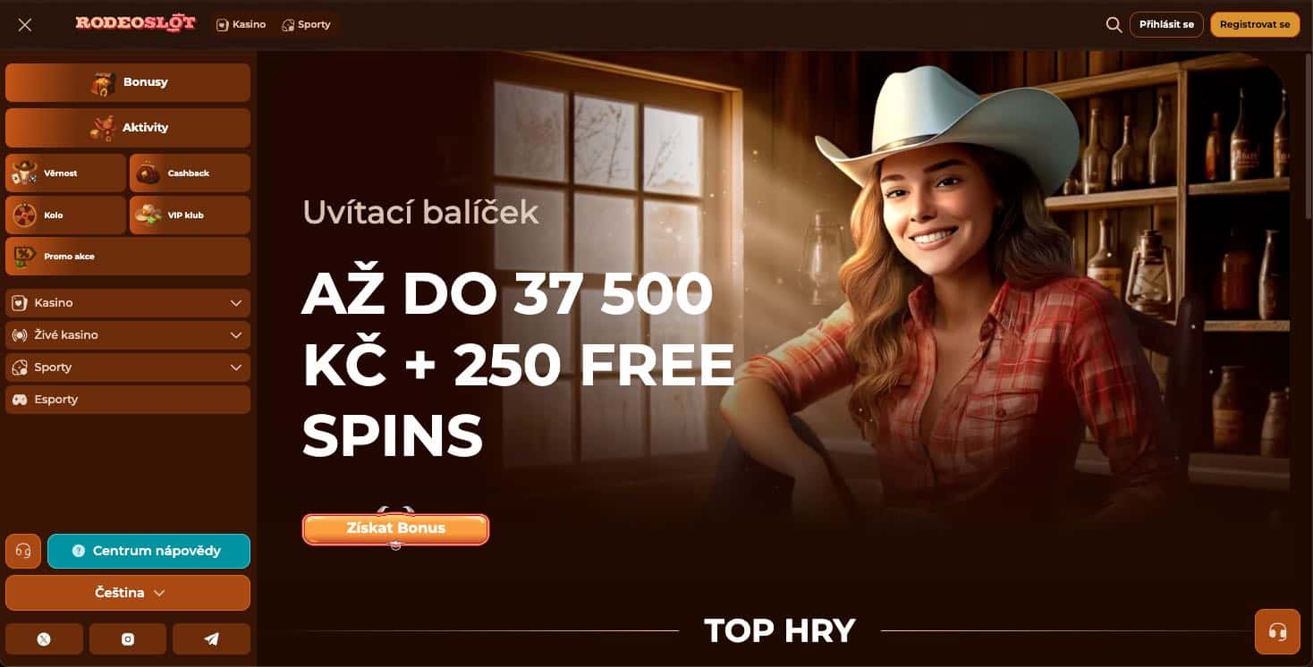 Rodeoslot casino Česká republika