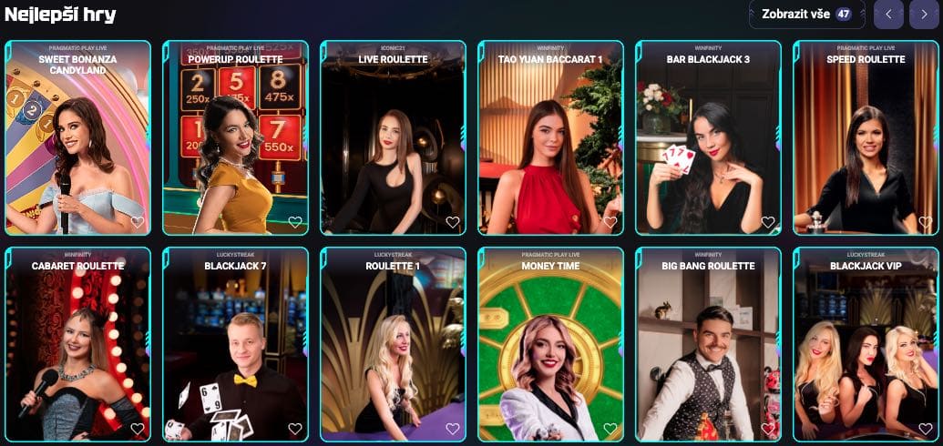 Casino s živými dealery