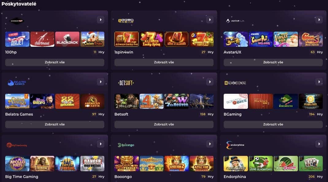 Vývojáři casino her