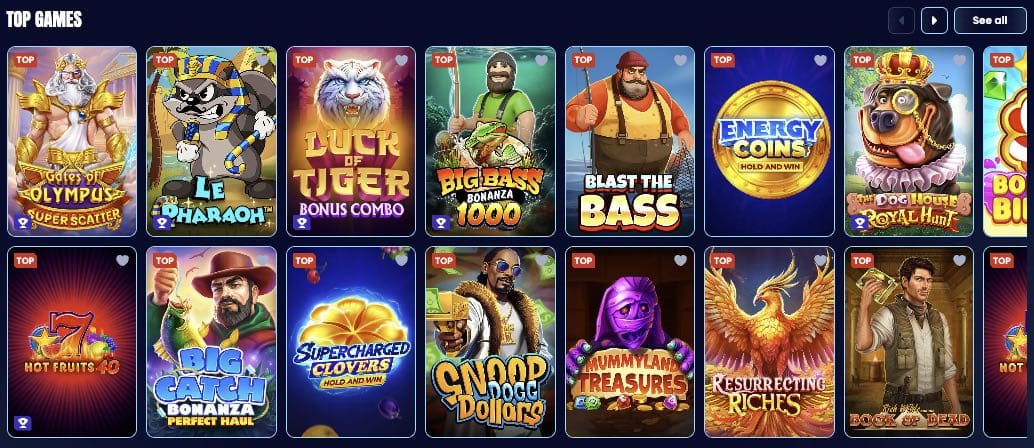 Trino hrací automaty