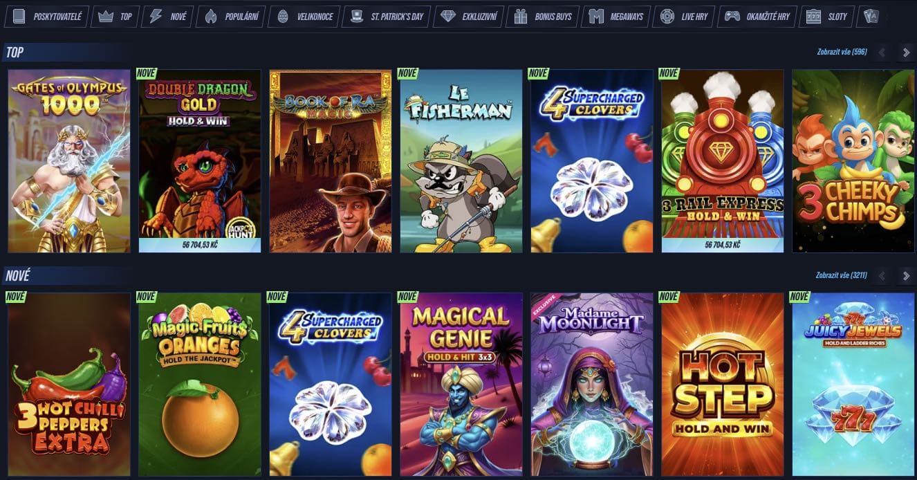 VegasHero casino hrací automaty