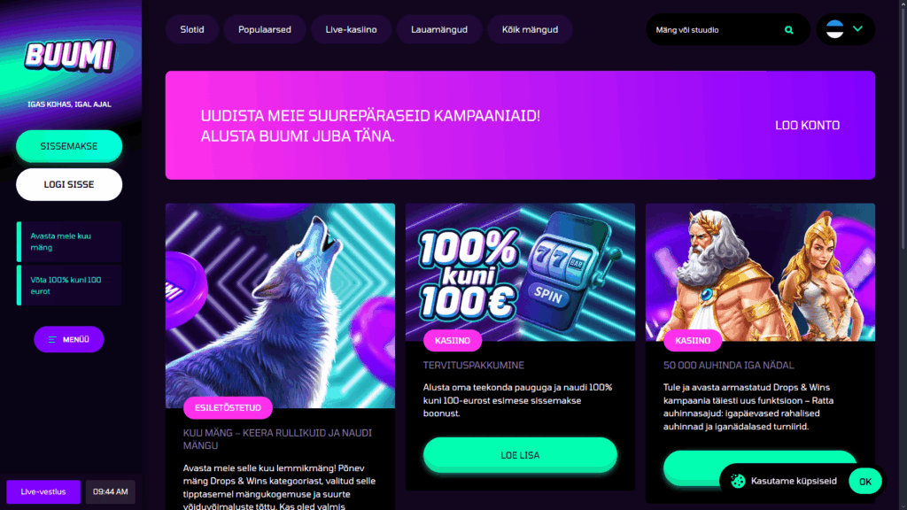 Buumi kasiinokampaaniad