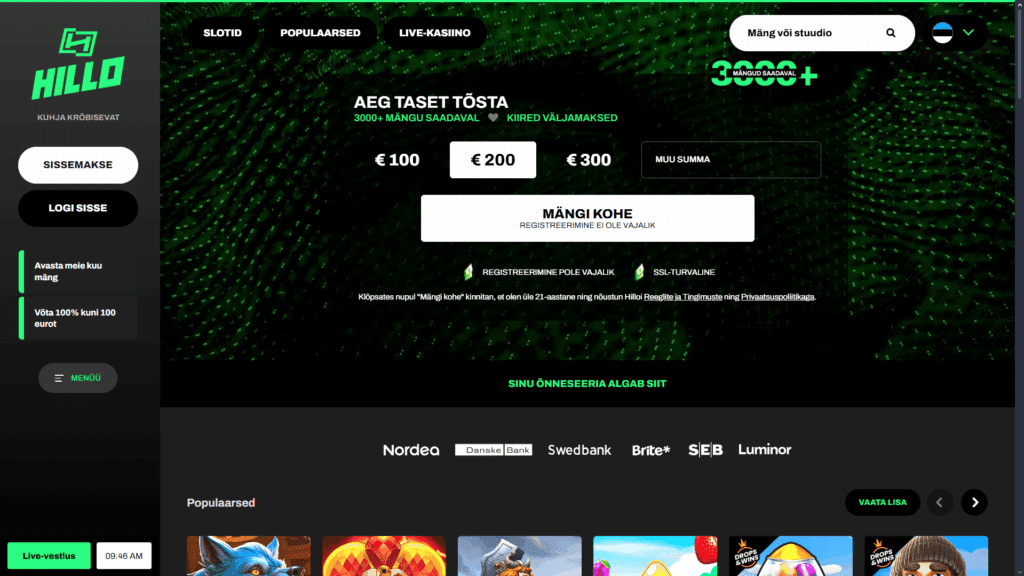 Hillo kasiino Eesti