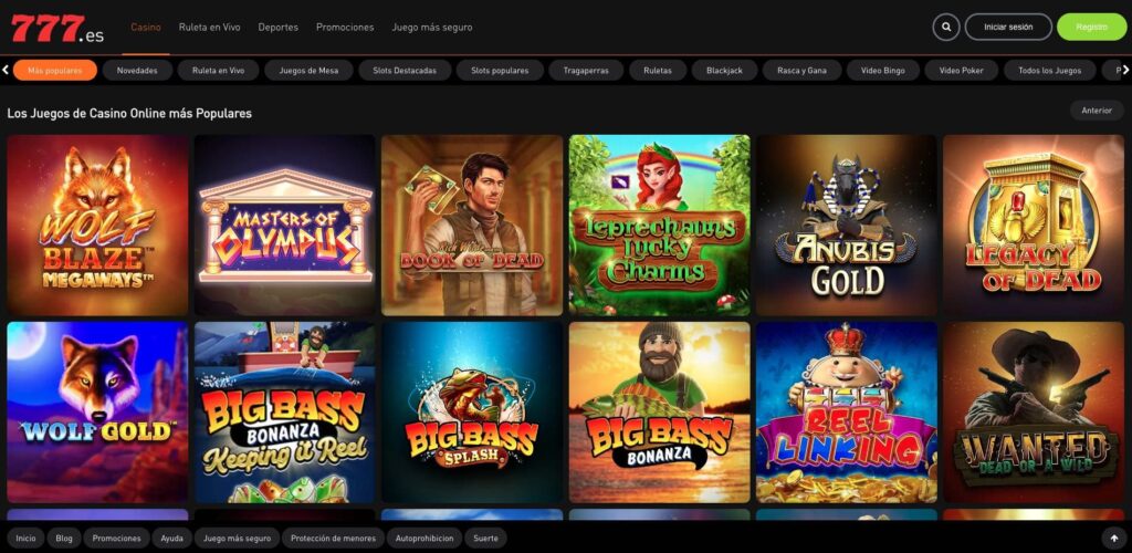 Casino777 tragamonedas