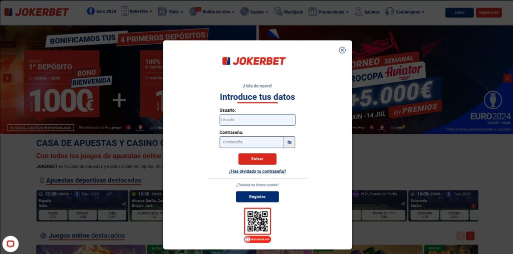 jokerbet registrate