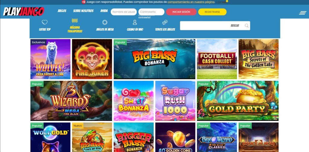 playjango tragaperras