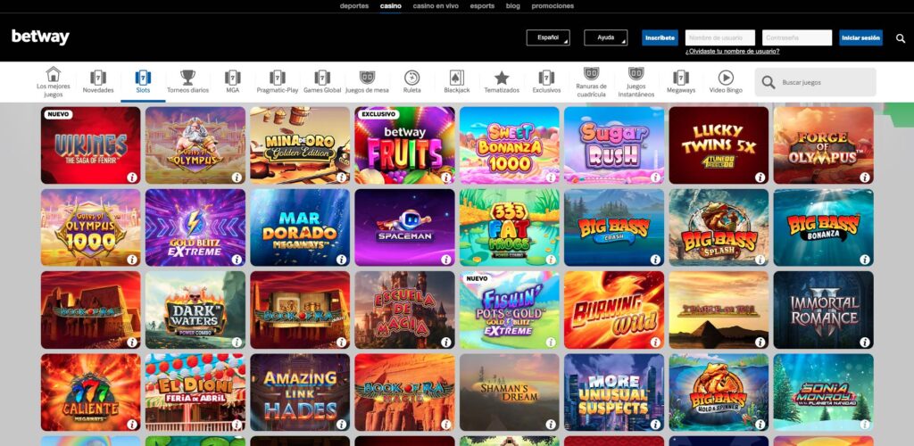 Betway casino tragamonedas