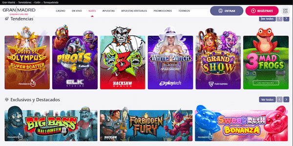 Gran Madrid slots