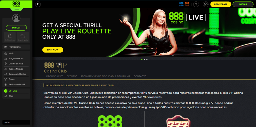 888 casino vip