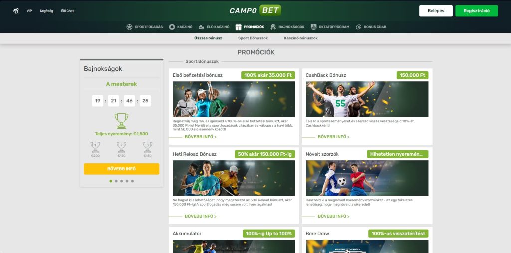 campobet promociok