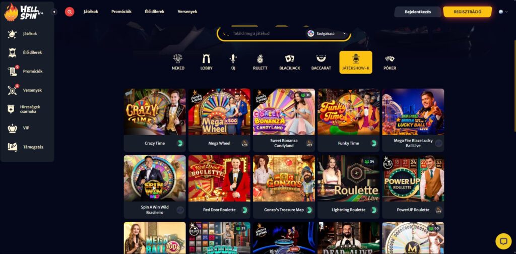 hellspin elo kaszino