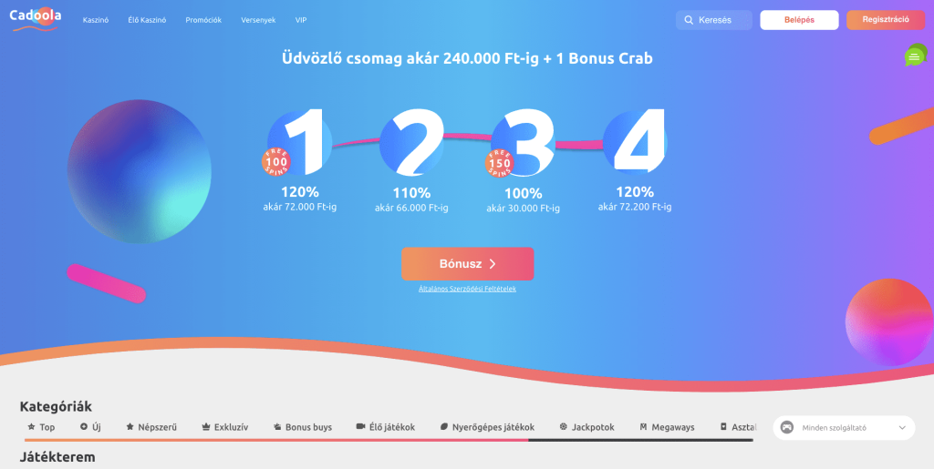 Cadoola Casino Magyarország