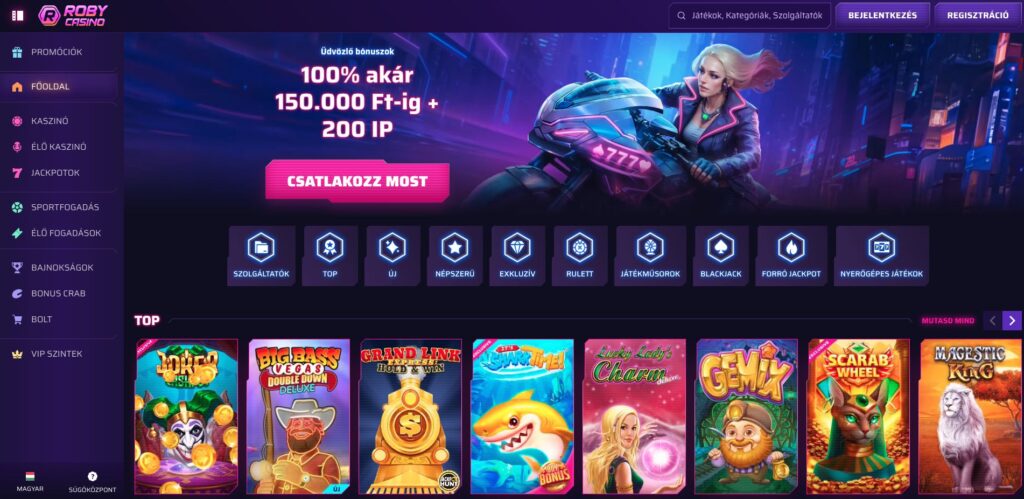 Roby Casino Magyarország