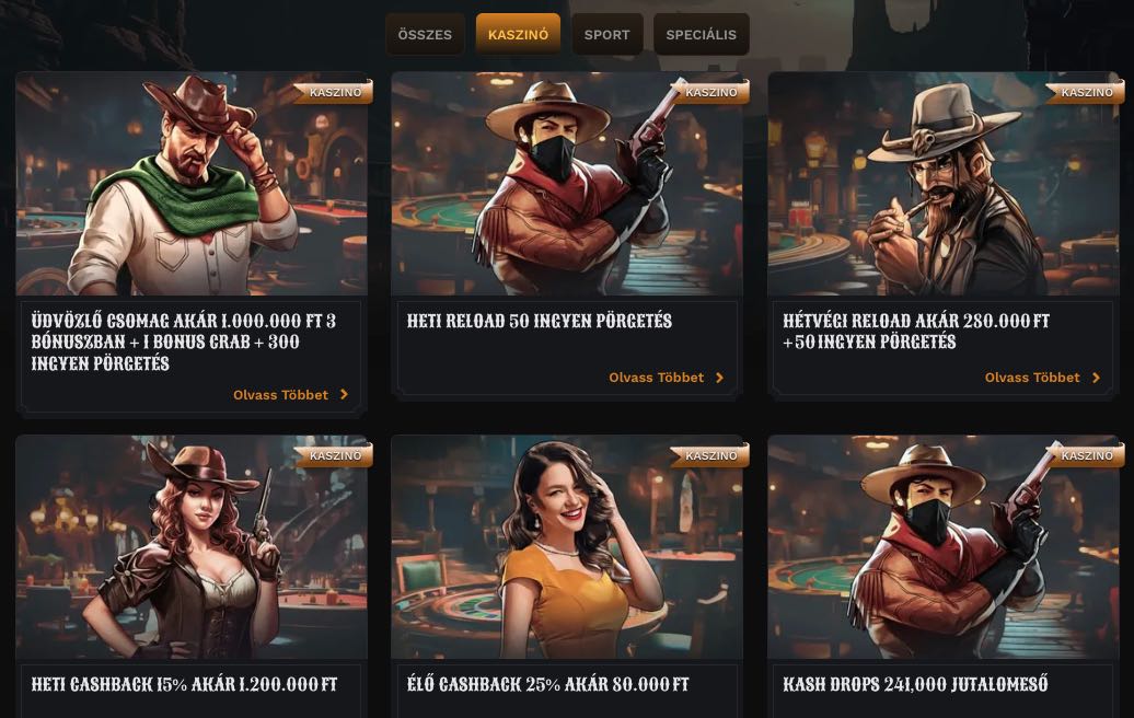 Wildsino Casino bónuszok