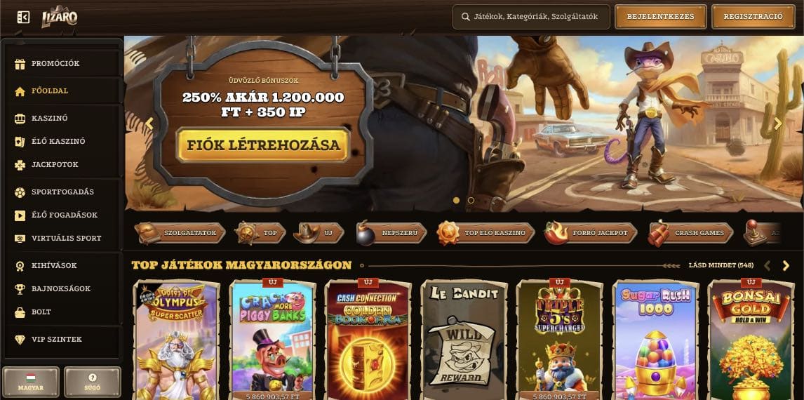 Lizaro Casino Magyarország