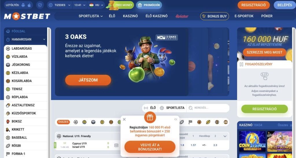 Mostbet Casino Magyarország