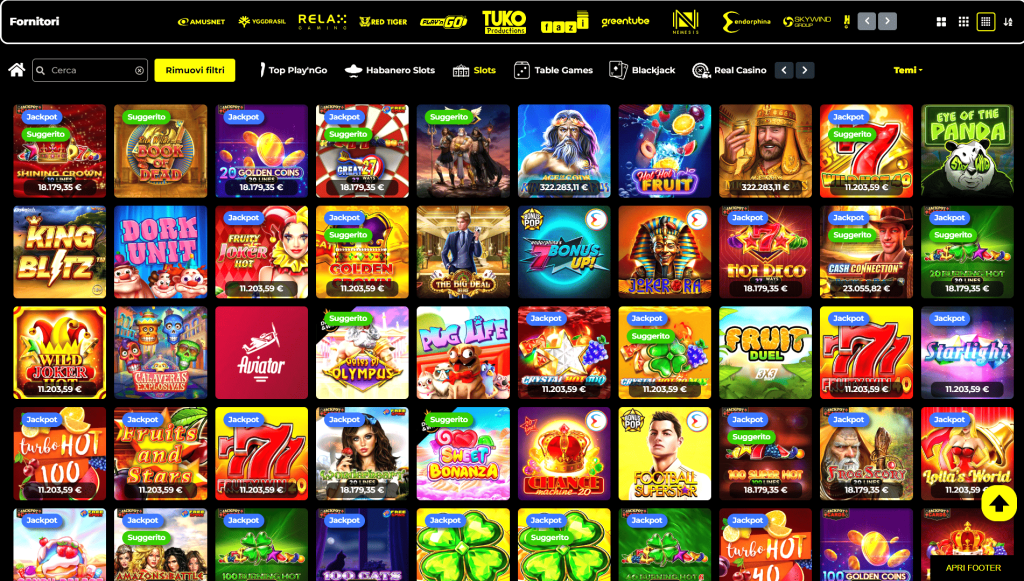 Slot del casinò Betn1