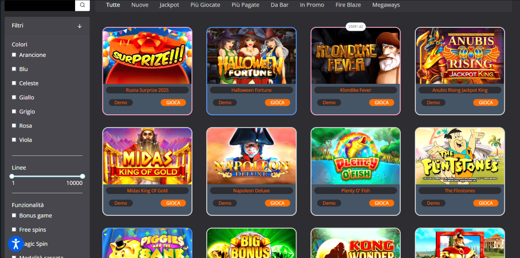 Slot del casinò Big