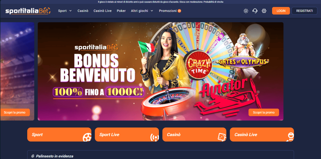 SportitaliaBet casinò Italia