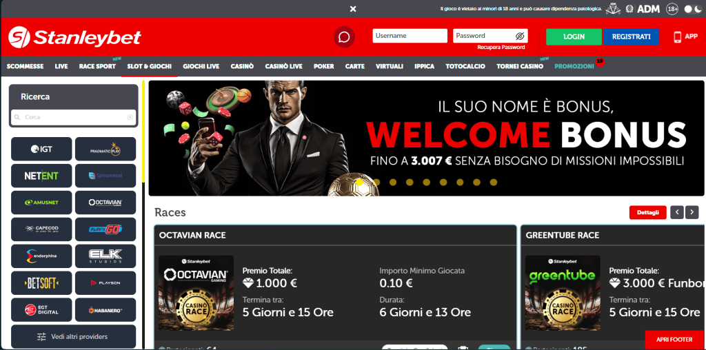 Slot del casinò StanleyBet