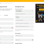 Registrazione al casinò Betfair