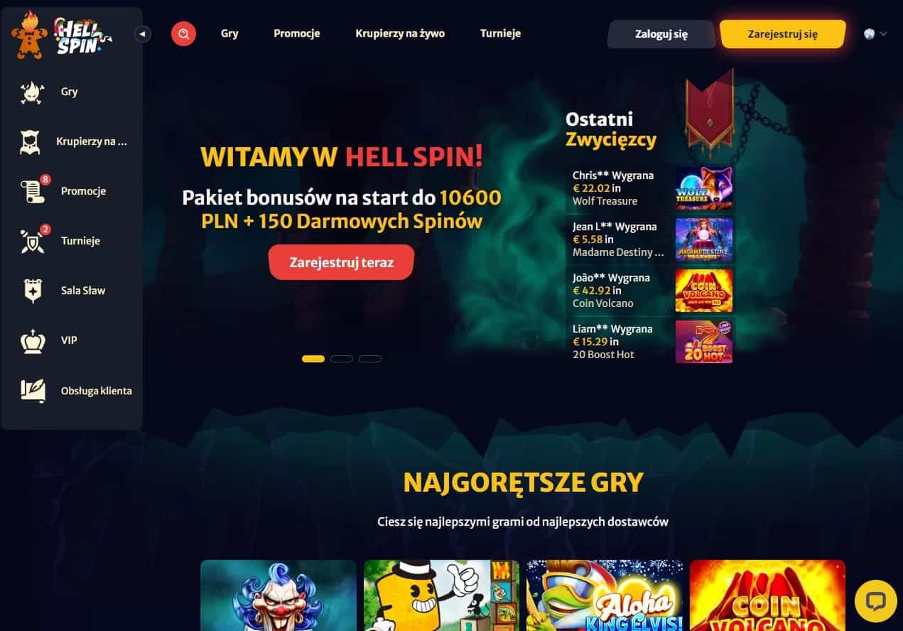 HellSpin casino Polska