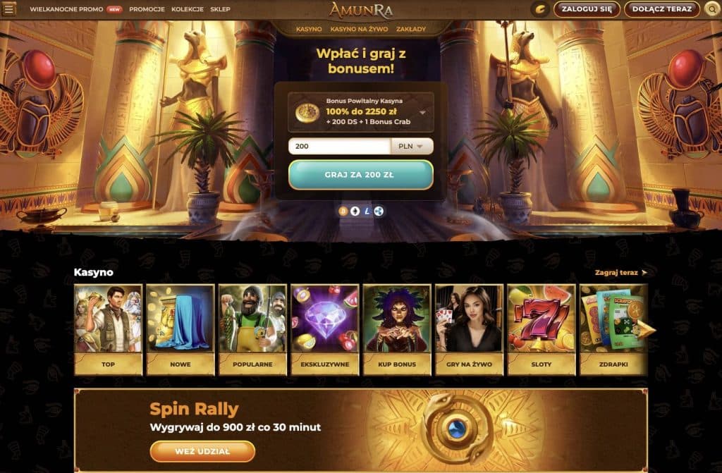 AmunRa casino oficjalna strona