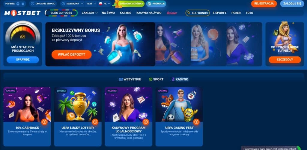 mostbet promocje