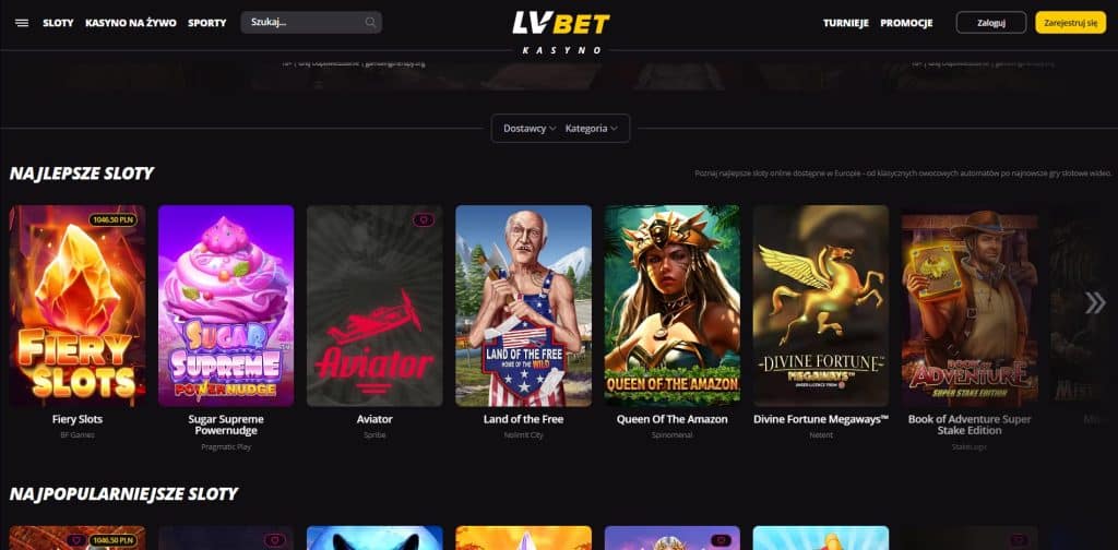 lvbet Automaty do gier