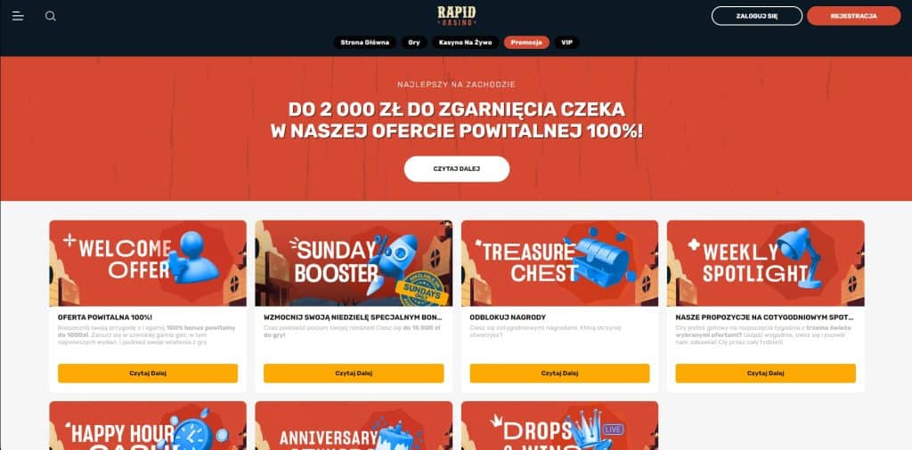 rapid casino promocje
