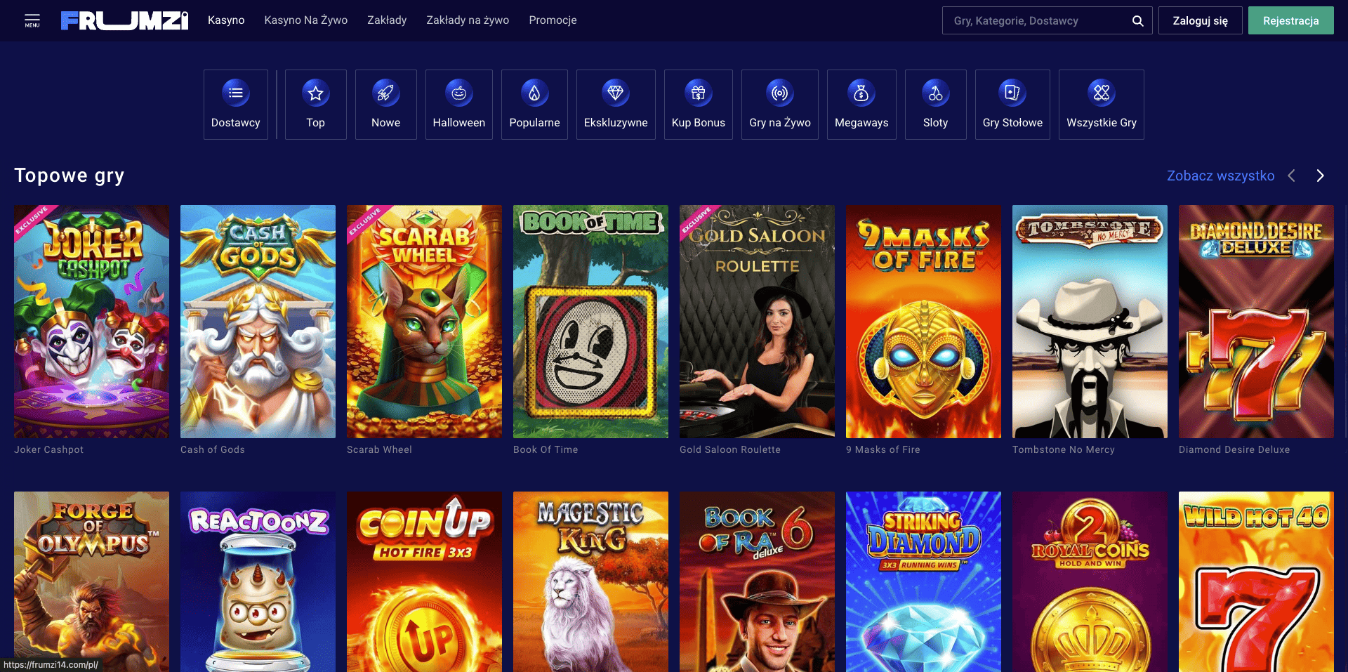 Frumzi casino automaty do gier