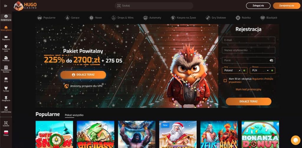 Hugo casino Polska
